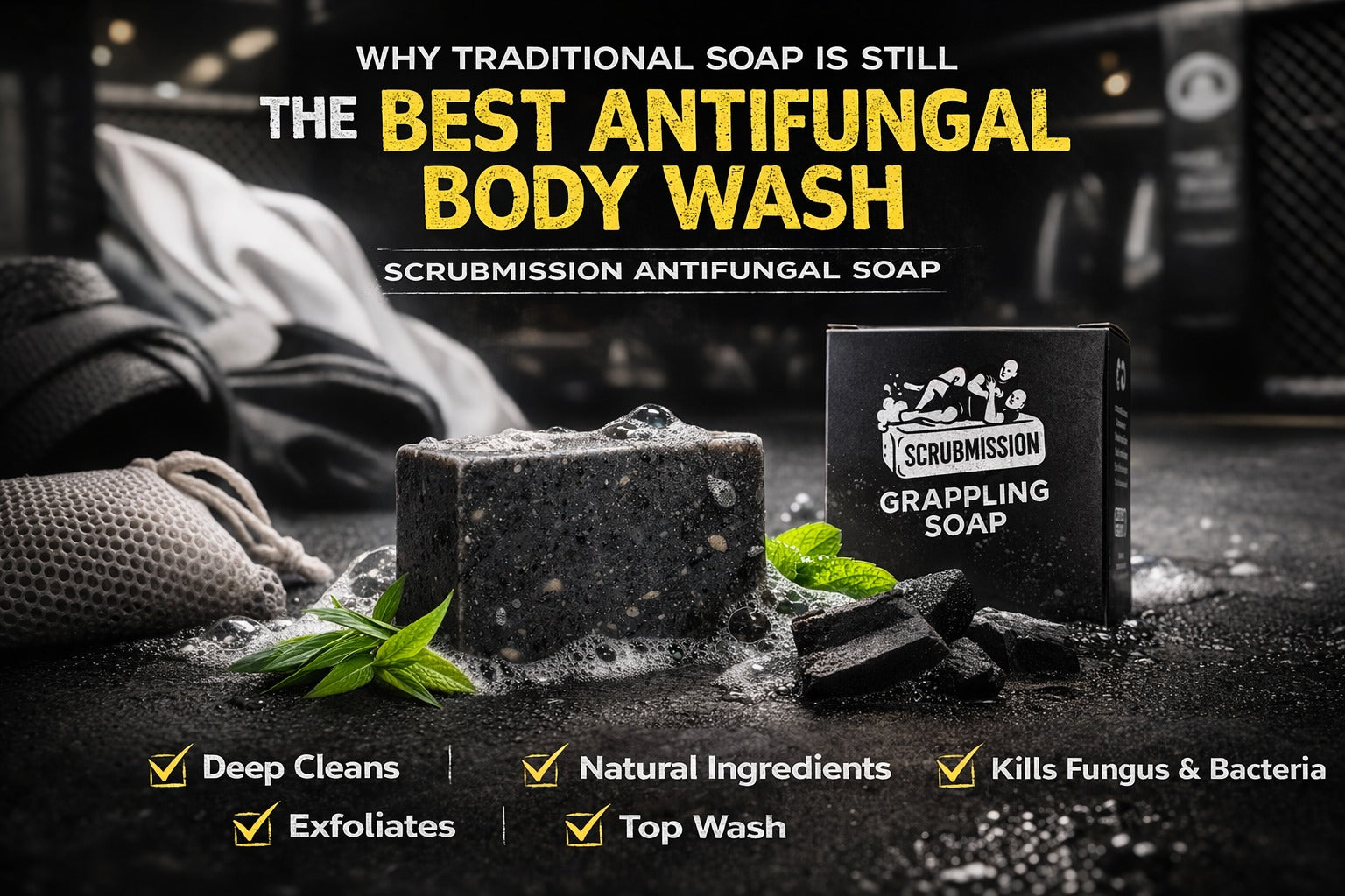 Why Traditional Soap Is Still the Best Antifungal Body Wash for Athletes