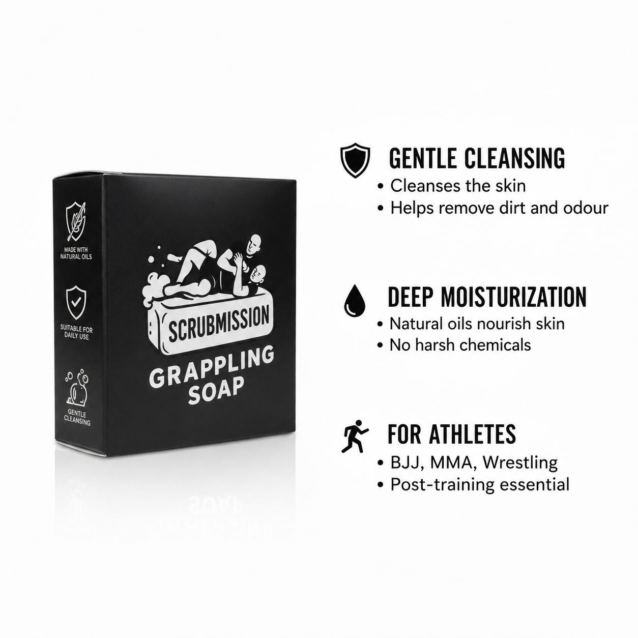 Scrubmission Soap for BJJ and Grappling