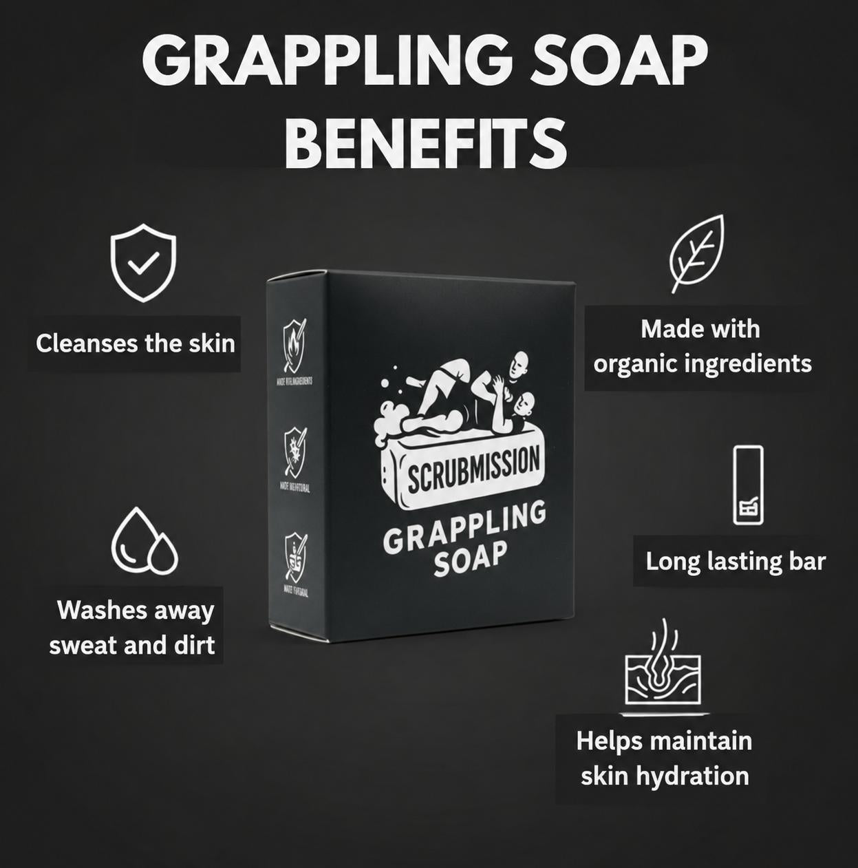 Scrubmission Soap for BJJ and Grappling